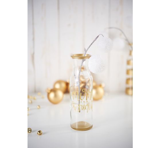 VBS Glasflaschen "Milk", 3er-Set