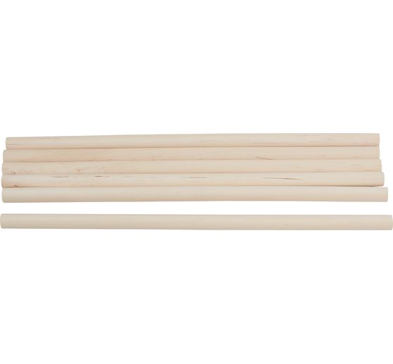 VBS Holz-Rundstäbe, 30 cm