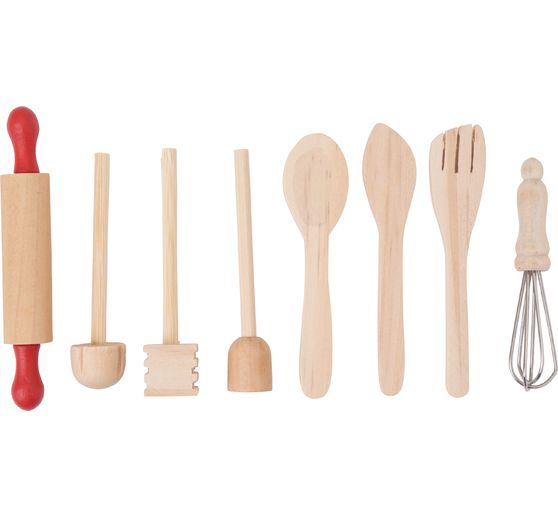 Kit de cuisine présentoir ustensiles en bois