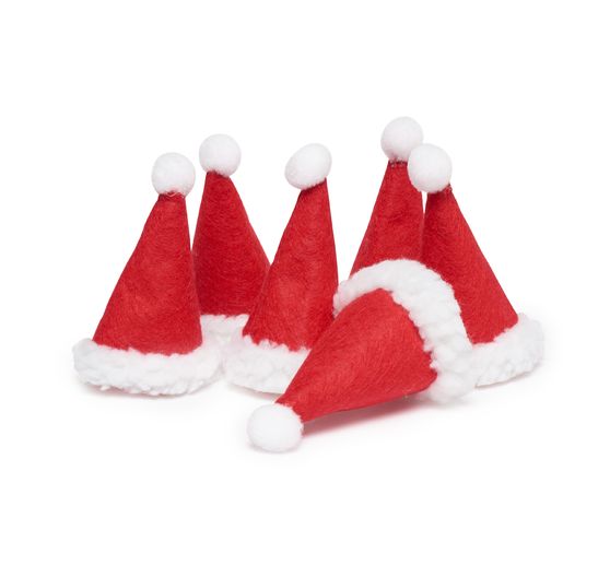 VBS Christmas hats, 6 pieces