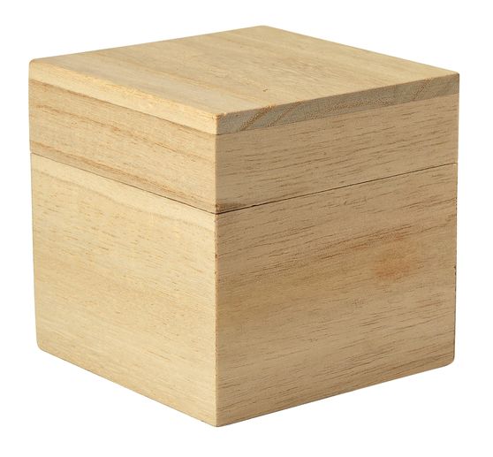 VBS Boîte en bois "Cube