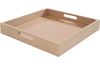 VBS Plateau avec fond tiroir, bois MDF, env. 4,5 x 31 x 31