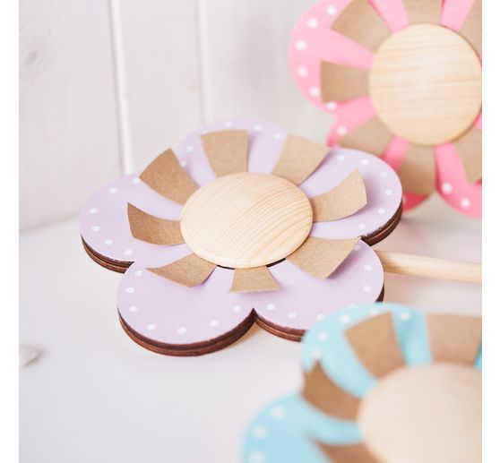 Disques en bois bombés