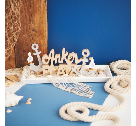 VBS Holz-Schriftzug "Ankerplatz"