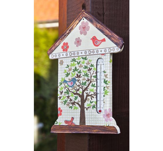 VBS Wandthermometer "Haus"