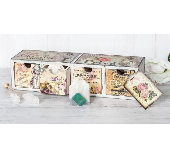 Boîte à 4 tiroirs VBS