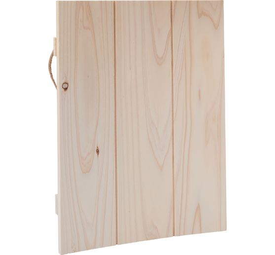 Plaque murale déco en bois VBS