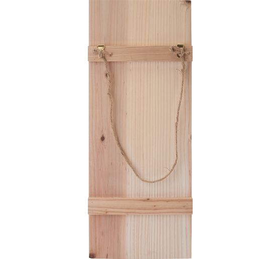 Plaque murale déco en bois VBS