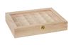 Sorting jewelry box, pine wood