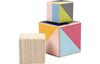Wooden cubes, set of 3