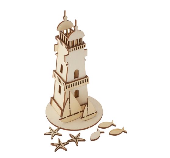 Kit de construction en bois « Phare », 25 pc.