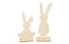 VBS Standing figures Rabbits "Bunny and Funny", set of 2
