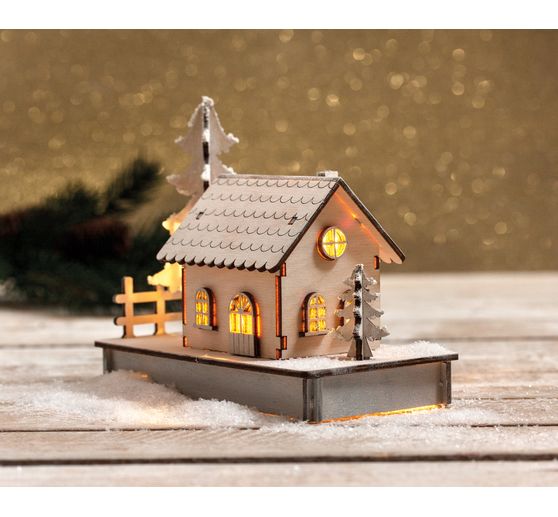 Holzbausatz "Lichterhaus"