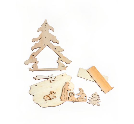 VBS Holzbausatz "Krippe Bethlehem"