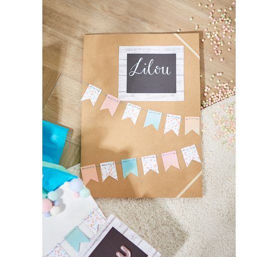 Chemise pour papiers VBS, carton kraft