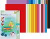 Set créatif papier teinté /carton teinté, 50 feuilles