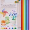 Transparentpapier, 10 Blatt