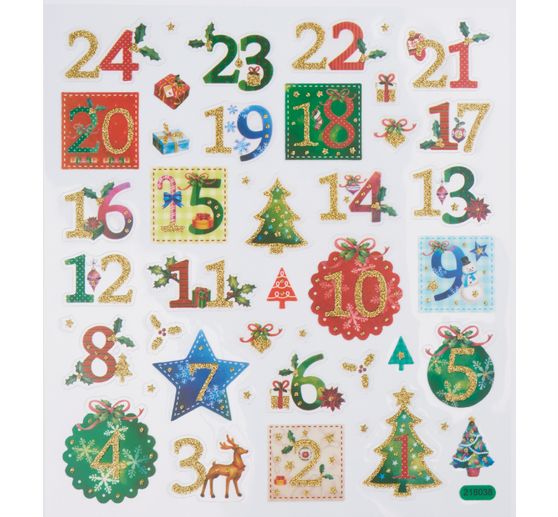 Carnet de stickers « Noël », 12 feuilles