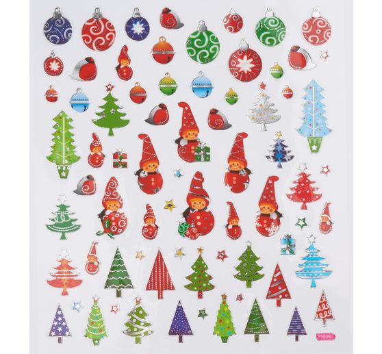 Carnet de stickers « Noël », 12 feuilles