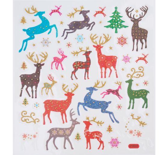 Carnet de stickers « Noël », 12 feuilles