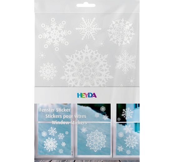 Stickers fenêtre « Flocons de neige »