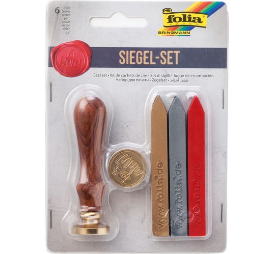 Siegel-Set inkl. Handgriff