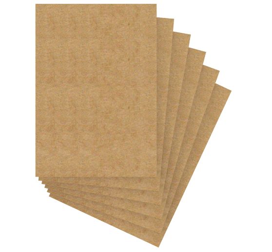 Cartons de menu en carton « Kraft » - VBS Hobby