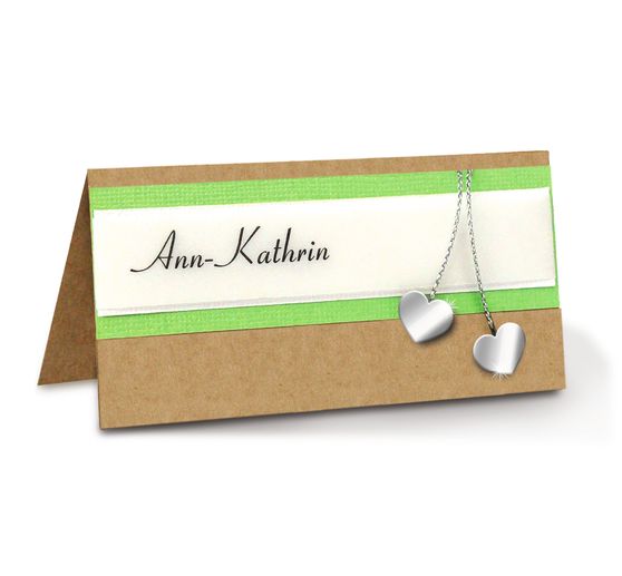Tischkarten "Kraftkarton"