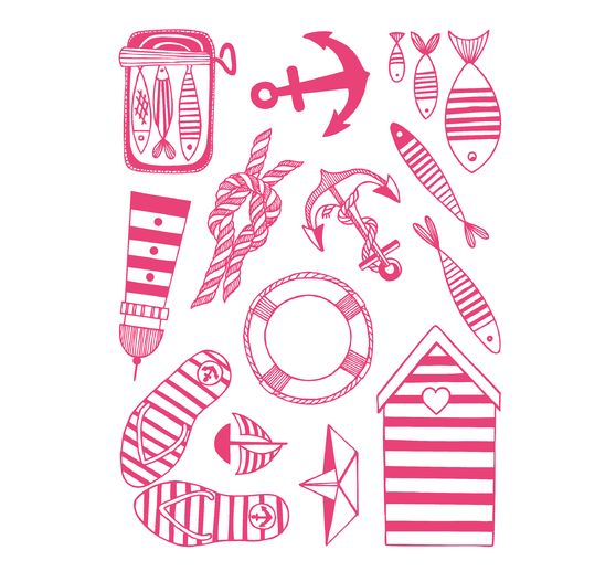 Set de tampons « Navy », 16 pc.