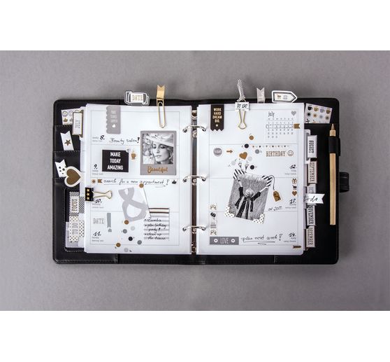 my PLANNER Planer, DIN A5, Schwarz