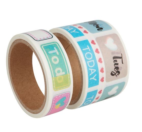 Set de washi tapes « Life planner »