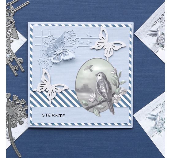 Set de motifs 3D pré-estampés « Word of Sympathy »