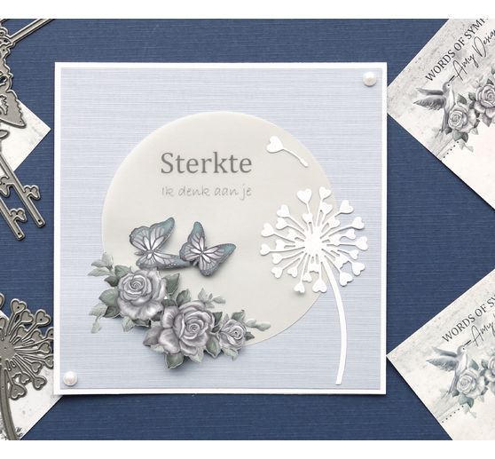 Set de motifs 3D pré-estampés « Word of Sympathy »