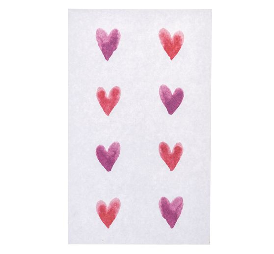 Sticker "Herzen Aquarell"