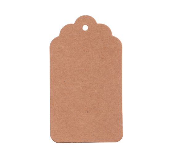 Étiquettes cadeaux VBS « Papier kraft »