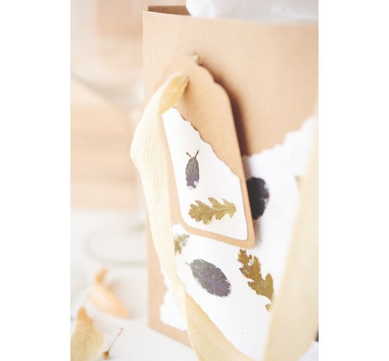 Étiquettes cadeaux VBS « Papier kraft »