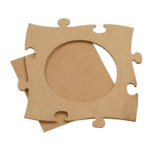 Cadre puzzle « Rond »