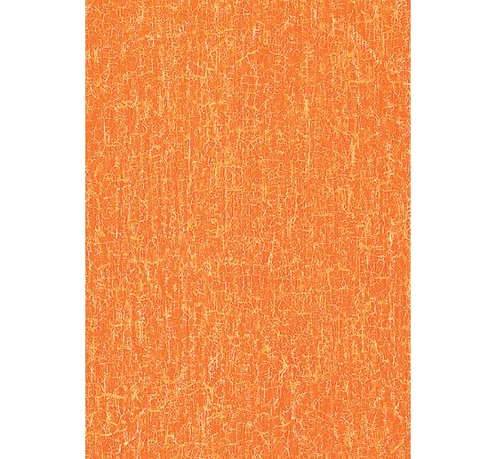 Papier Décopatch « Craquelé orange », paquet de 3 pc., env. 30 x 39 cm, env. 20 g/m²