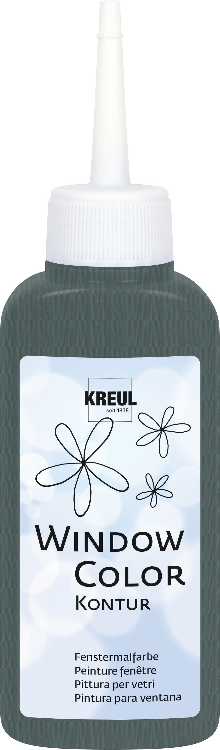 Kreul Window Style Schablone „Osterwelt“ – Selbstklebend, Wiederverwendbar, Für Fenster & Glas