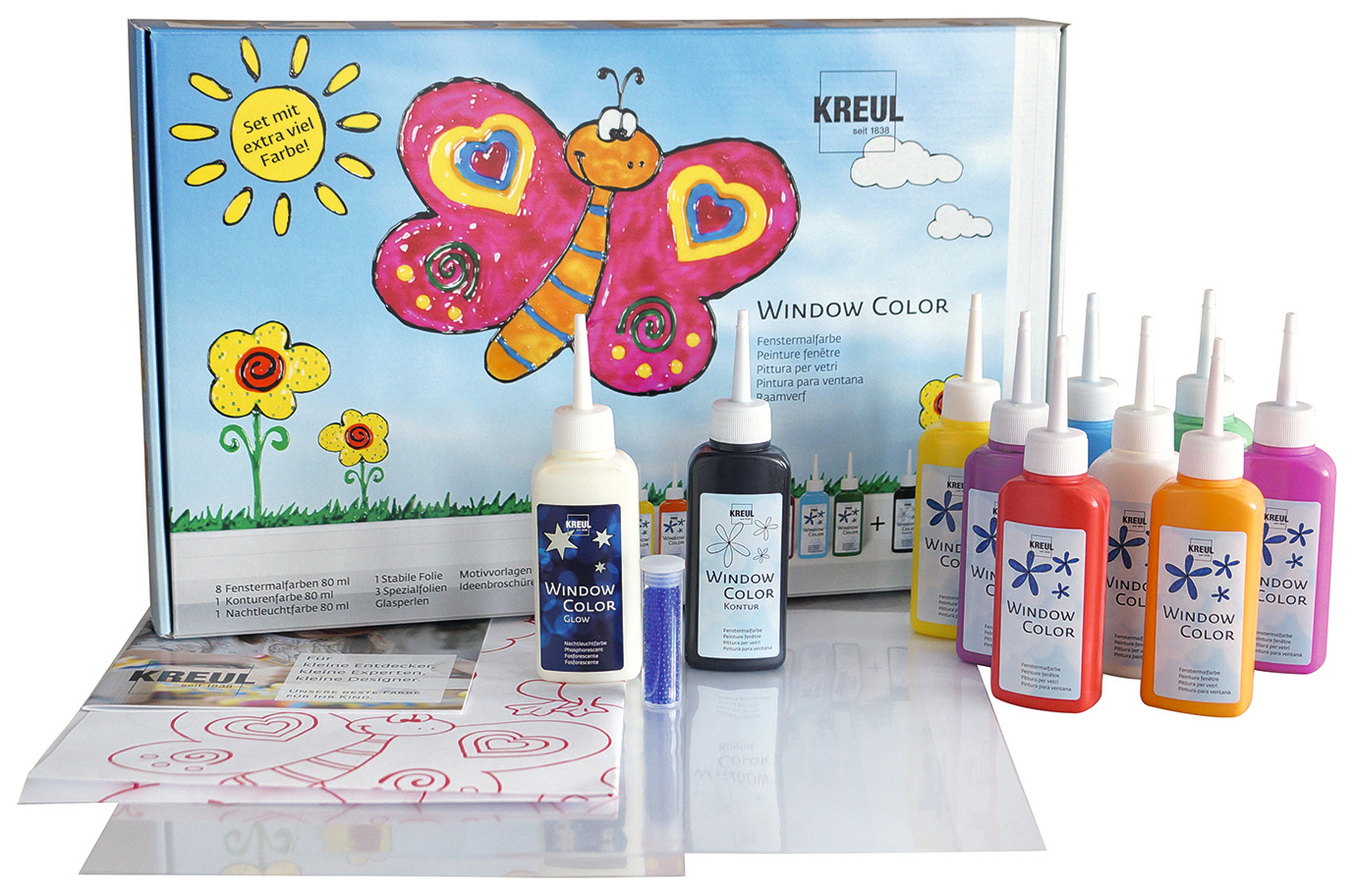 KREUL Kids Art Peinture beaux-arts pour enfants, 8 x 20 ml - VBS Hobby