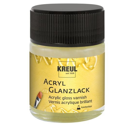 Vernis acrylique brillant KREUL, 50 ml