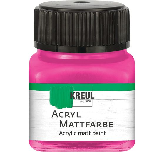 Peinture acrylique mate KREUL, 20 ml
