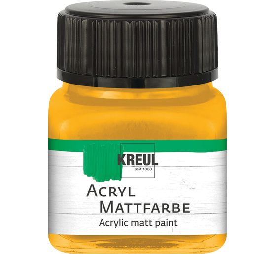 Peinture acrylique mate KREUL, 20 ml