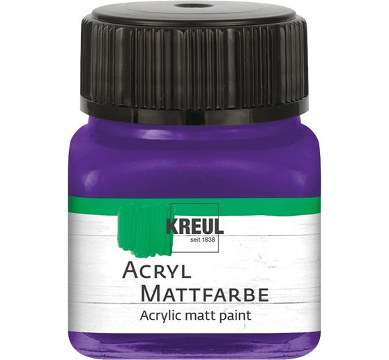 Peinture acrylique mate KREUL, 20 ml