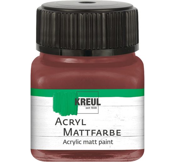 Peinture acrylique mate KREUL, 20 ml