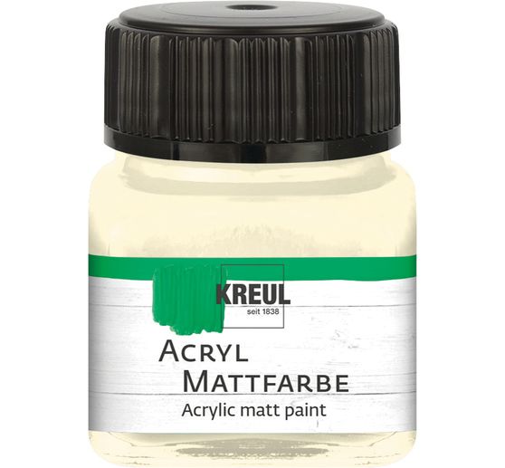 Peinture acrylique mate KREUL, 20 ml
