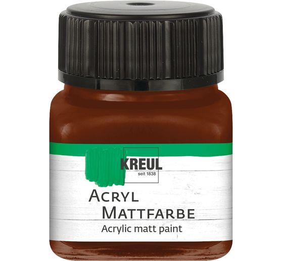 Peinture acrylique mate KREUL, 20 ml