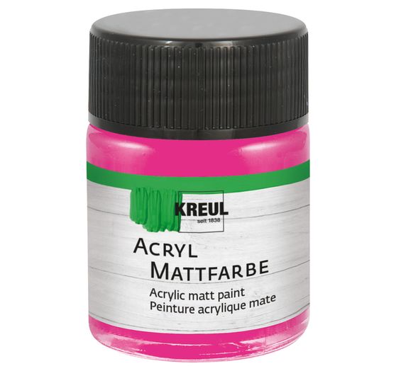 Peinture acrylique mate KREUL, 50 ml
