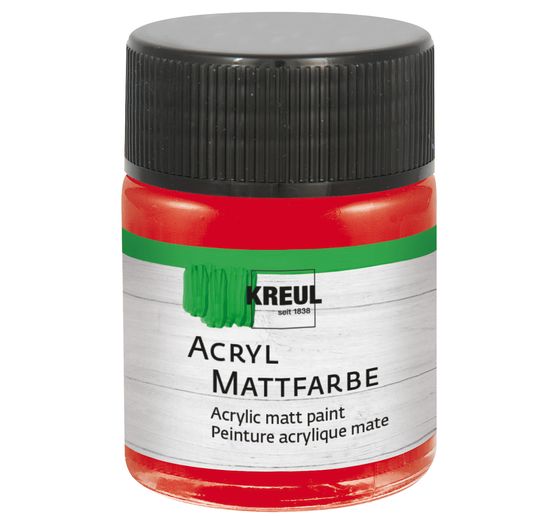 Peinture acrylique mate KREUL, 50 ml