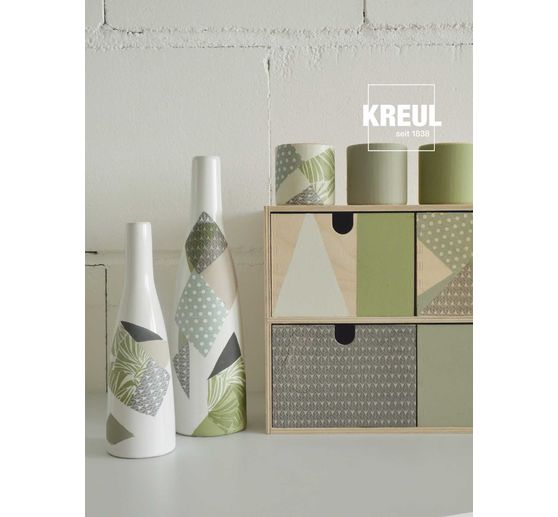 KREUL Chalky Kreidefarben Basis-Set, 4 x 150 ml